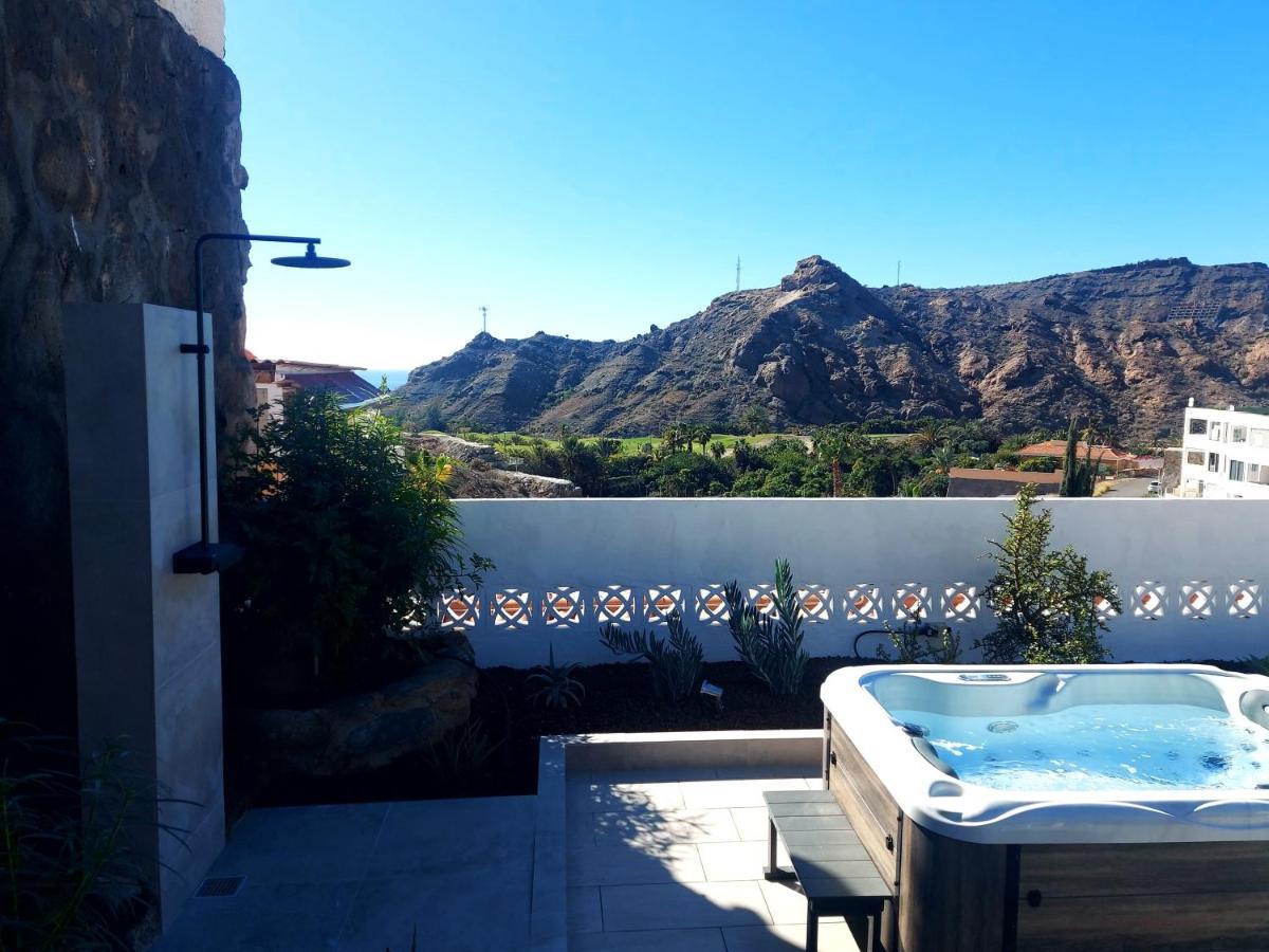Casa Platero - Bungalow With Jacuzzi And Pool La Playa de Tauro Bagian luar foto